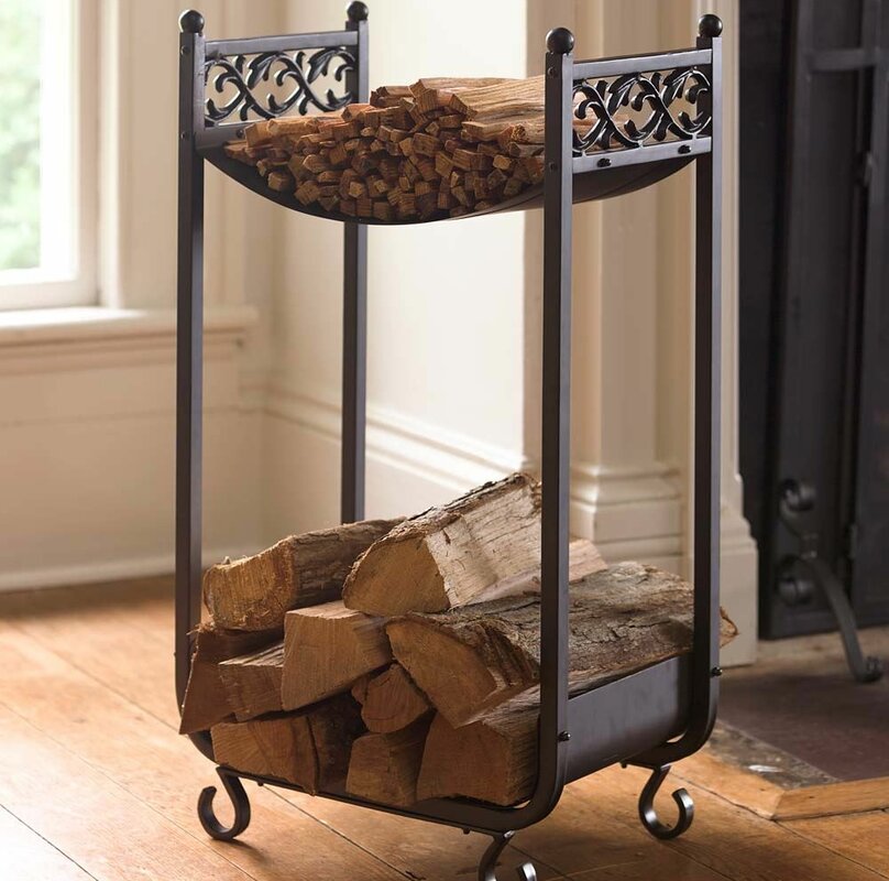 Indoor log discount racks & carriers